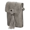 Crossbody taška na telefon Beagles Carral - šedá