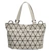 Dámská designová kabelka Charm London Hoxton - světle šedá