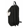 SAFTA Basic úzký mini batoh Disney Minnie - černý s puntíky  / 8L