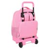 SAFTA Školní batoh na kolečkách United Colors of Benetton "FLAMINGO PINK" 32L