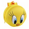 Safta Tweety předškolní batůžek kulatý 3D - žlutá - 31 cm