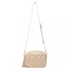 Miss Lulu dámská crossbody kabelka Anife - Khaki (béžová)