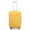 Cestovní kufr na kolečkách Kono Classic Collection - žluý 77L