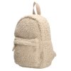 Beagles dámský plyšový batoh Navarra - krémová