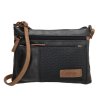 Beagles Brunete dámská crossbody kabelka 24 cm - černá