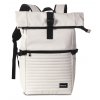 Bench Hydro quilted roll-top batoh - bílý - 28/30L