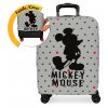 Mickey Mouse elastický neoprenový obal na kabinové zavazadlo šedá
