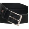 Hide & Stitches Frisco pánský kožený opasek - černý