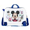 Dětský kufřík na kolečkách - odražedlo - MICKEY BE COOL WHITE - 34L