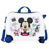 Dětský kufřík na kolečkách - odražedlo - MICKEY BE COOL WHITE - 34L