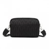KONO dámská crossbody kabelka Sofia - černá