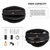 KONO dámská crossbody kabelka Sofia - černá