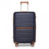 KONO travel set kufrů polypropylén - 36L, 60L, 92L - navy