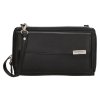 GOODMAN dámská crossbody kabelka na mobil a peněženka v jednom - černá
