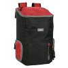 SAFTA "BLACK-RED" 13,3" shora plněný batoh MULTISPORTS - červeno černý - 31L