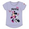 Dětské bavlněné tričko Minnie Mouse Disney - fialové