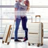 KONO British Traveller skořepinové zavazadlo polypropylen - krémová - 60L