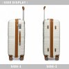 KONO British Traveller skořepinové zavazadlo polypropylen - krémová - 60L