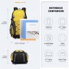 KONO outdoorový sportovní / turistický batoh  40L - žlutá
