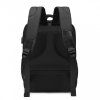 KONO multifunkční batoh s USB portem Richie Small - černý - 17 L