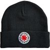 RED HOT CHILI PEPPERS UNISEX BEANIE HAT: CLASSIC ASTERISK čepice - černá