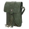 Crossbody taška na telefon Beagles Carral - tmavě zelená