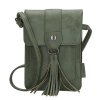 Crossbody taška na telefon Beagles Carral - tmavě zelená
