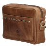 Micmacbags Masterpiece dámská kožená crossbody taška - písková
