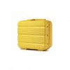 KONO malý toaletní kufřík na zavazadlo - 15L - žlutý - polypropylén