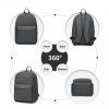 KONO Unisex batoh Popi - tmavě šedý - 22L