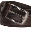Double-D Caravaggio Riemen pánský kožený opasek - tmavě hnědý