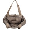 ZEBRA Elske dámská shopper taška - tmavá taupe