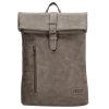 Enrico Benetti Rotterdam batoh na laptop 15" - střední taupe - 15L