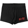 Bavlněné boxerky AC/DC - černé s logem