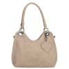 Beagles Shopper dámská kabelka La Rambla - světlá taupe