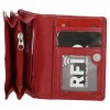 Double-D dámská kožená peněženka Fh-serie - červená
