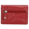 Double-D dámská kožená peněženka Fh-serie - červená