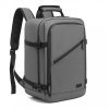 KONO nepromokavý PVC kabinový batoh EM2234 - 18L - 15,6" - šedý