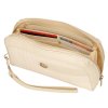 Pepe Jeans dámská kabelka Spring na zápěstí - béžová