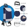 Nákupní taška na 6 kolečkách Kono Travel - navy - 31L