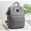 Multifunkční batoh na kočárek - šedý