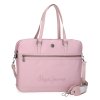 Pepe Jeans Corin dámská taška na notebook 15,6" - růžová
