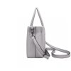 Miss Lulu designová elegantní kabelka - šedá
