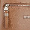 Elegantní taška na dokumenty Pepe Jeans Elia - hnědá
