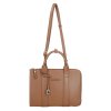 Elegantní taška na dokumenty Pepe Jeans Elia - hnědá