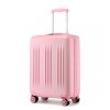 Kono elegantní příruční kufr ABS a PC s pruhy - 38L - růžová