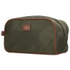 Kosmetická taštička Charm London Buckingham - olivová