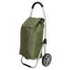 Nákupní taška na kolečkách Beagles Alberic - olivová 41,76L