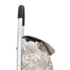 Nákupní taška na kolečkách Beagles Alberic - béžová s květinami 41,76L