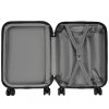 Kabinový ABS kufr KONO s TSA zámkem - 33L - šedá